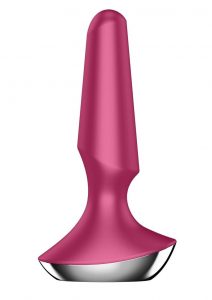 Satisfyer Plug-ilicious 2 Silicone Vibrating Anal Plug – Berry